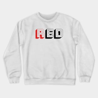 Red Crewneck Sweatshirt